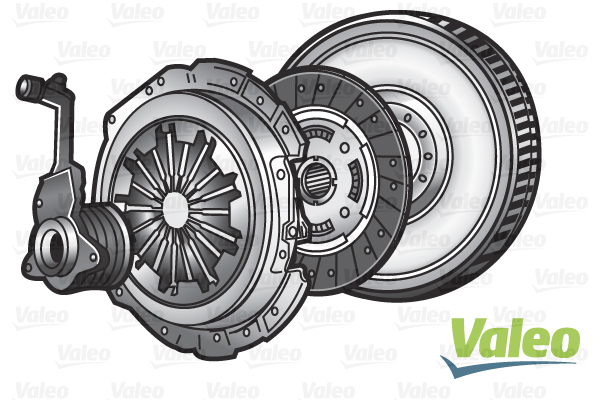 VALEO Kupplungssatz Kupplung für Ford S-Max 2.0 TDCi 845188