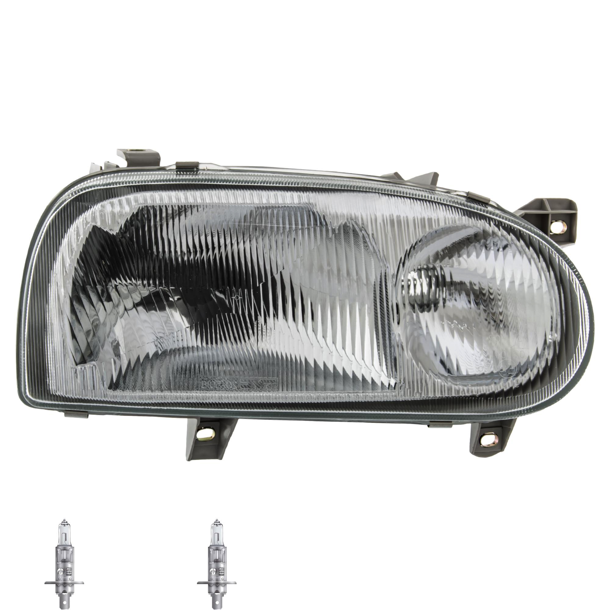 Scheinwerfer rechts für VW Golf III 3 Typ 1H Bj. 91-97 H1+H1 inkl. OSRAM Lampen
