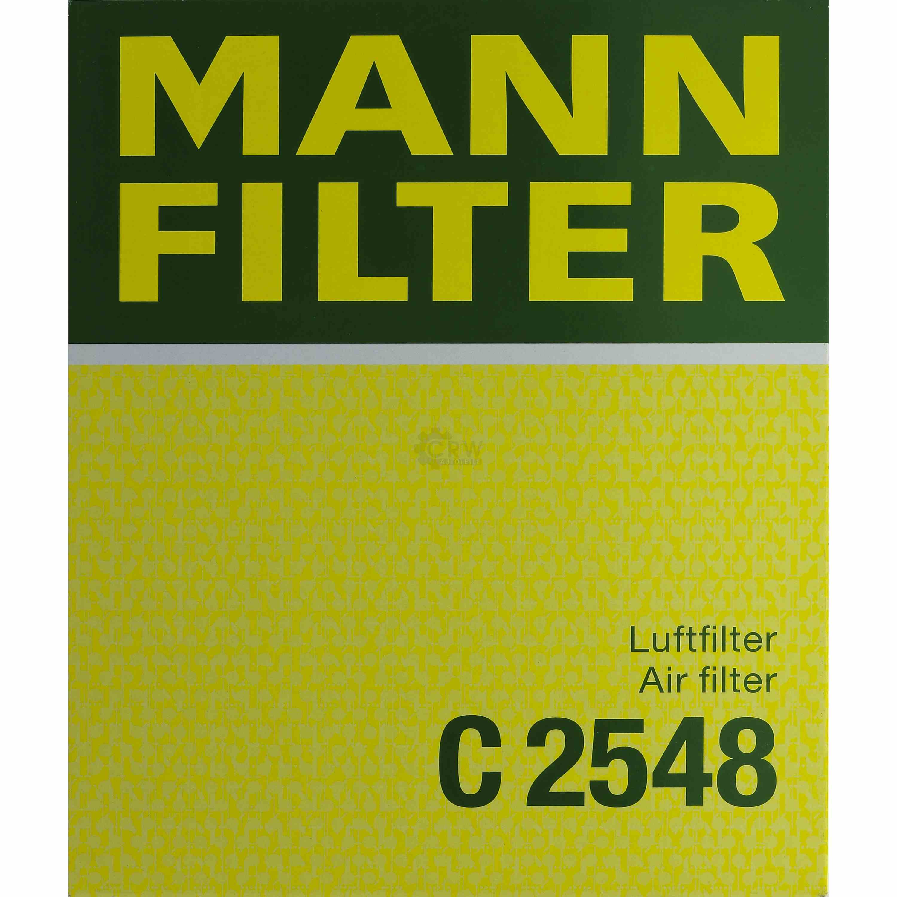 MANN-FILTER Luftfilter für Renault Latitude L70_ 2.0 dCi 175