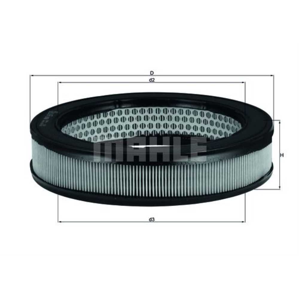 KNECHT Luftfilter für Nissan Sunny II Hatchback N13 1.6i 1.3 B12 1.6 N12 1.5