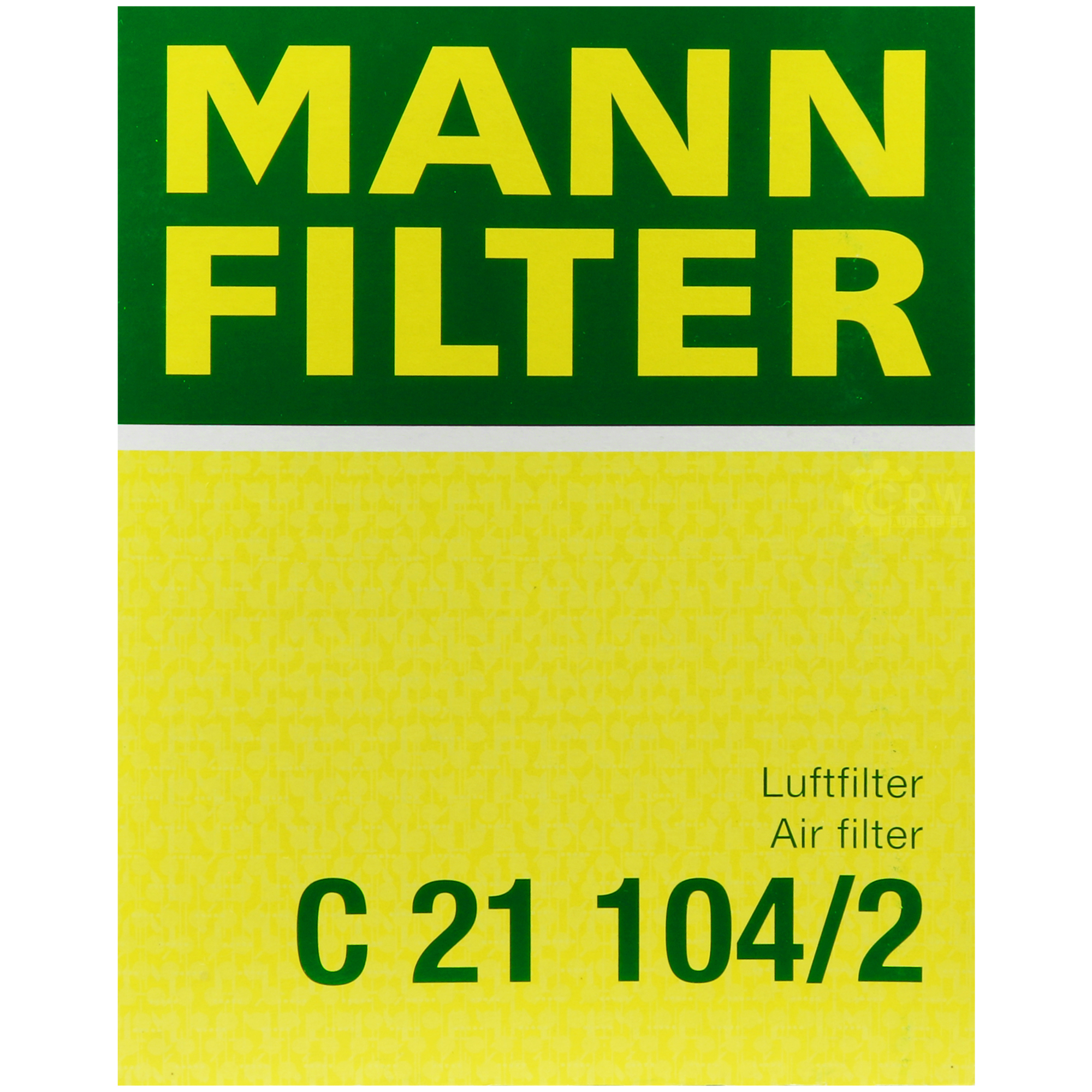 MANN-FILTER Luftfilter für Citroën Berlingo MF 2.0 HDi 90 1.9 D M_ Peugeot