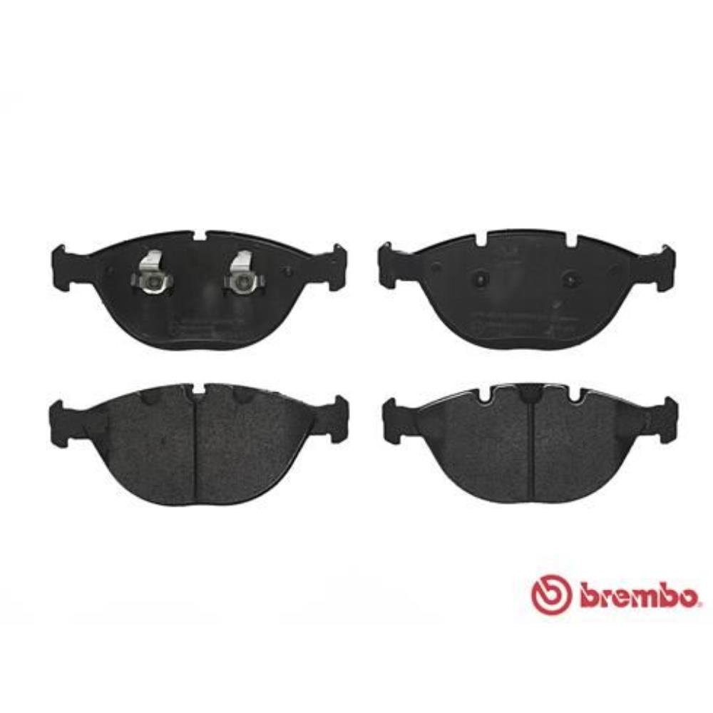 BREMBO Satz Bremsen Bremsscheiben belüftet vorne + Bremsbeläge für BMW X5 E53
