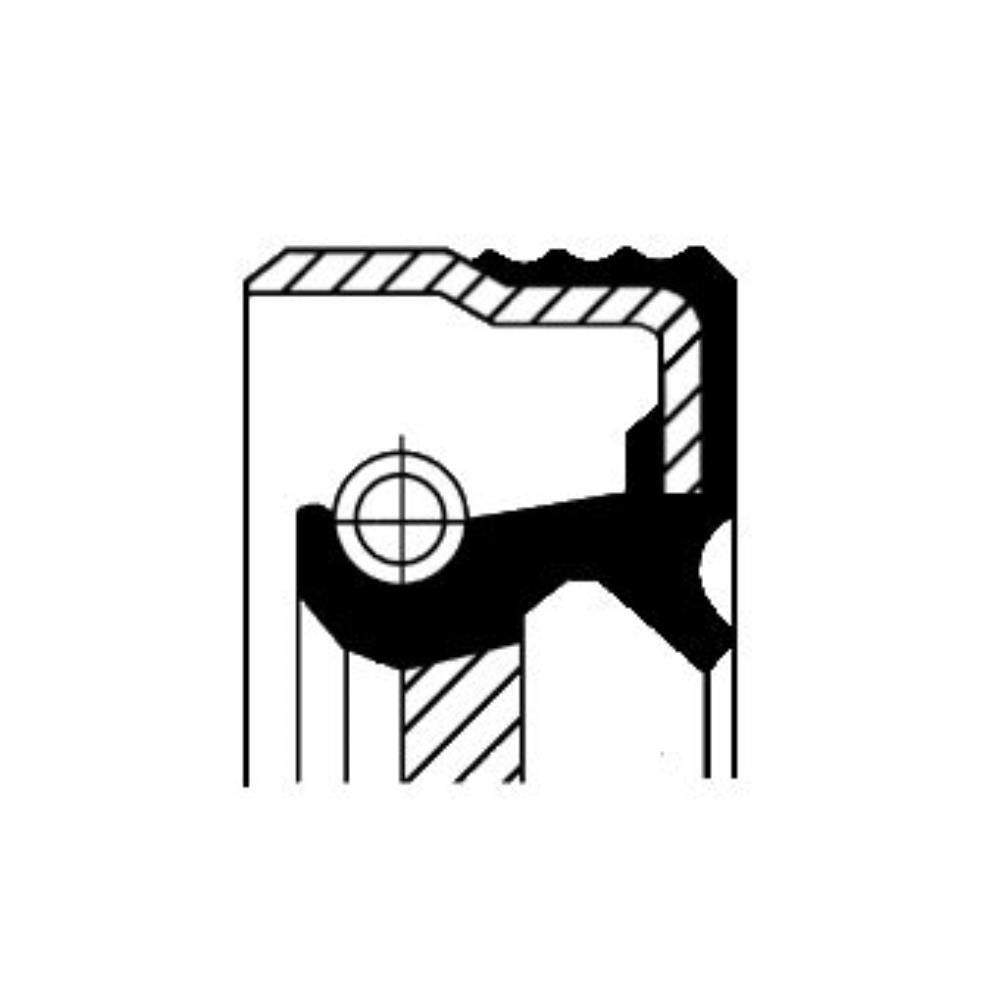 Wellendichtring Servopumpe 01020304B für Mercedes-Benz G-Klasse W463