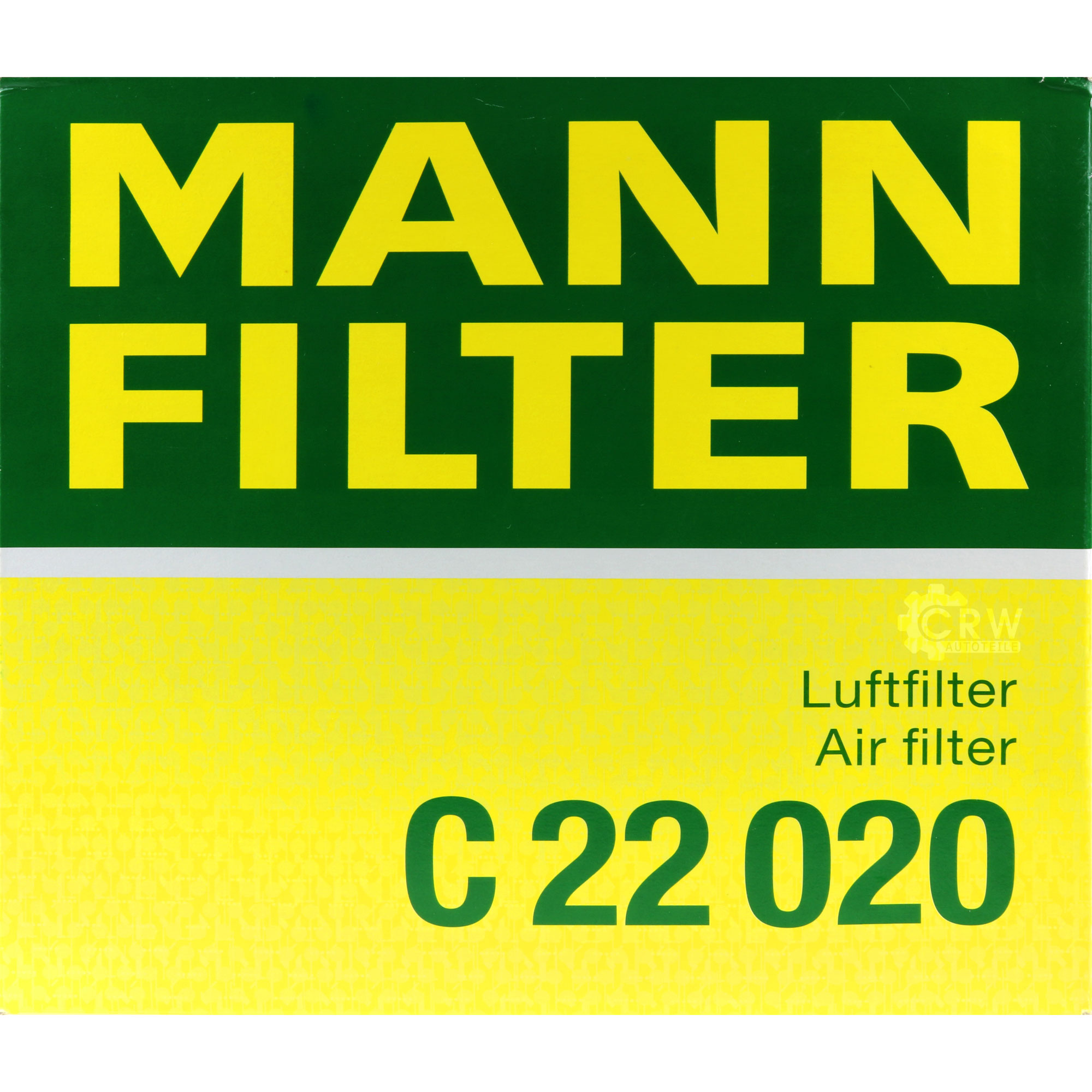 MANN-FILTER Luftfilter für Mercedes-Benz B-Klasse W246 W242 A-Klasse W176