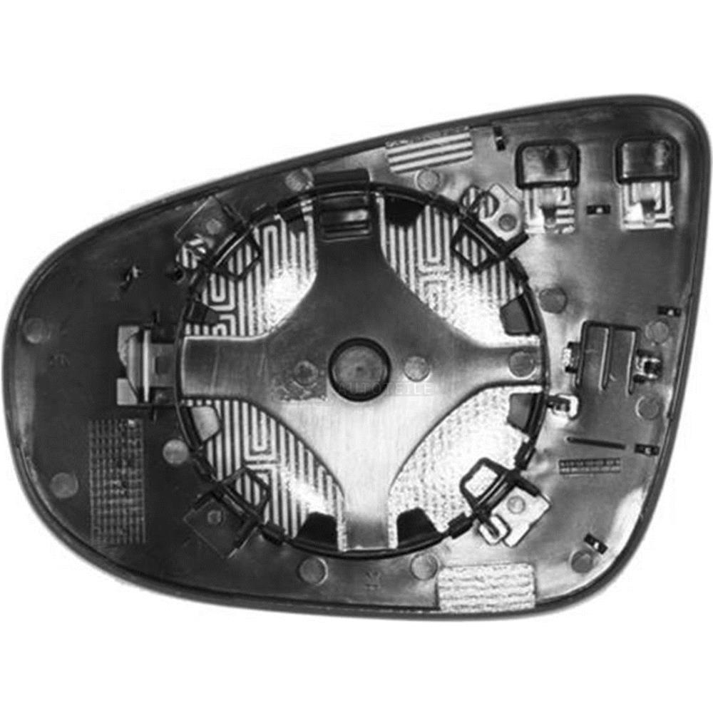 Außenspiegelglas rechts für VW Golf VI 6 Bj. 08-12 Spiegelglas ASW