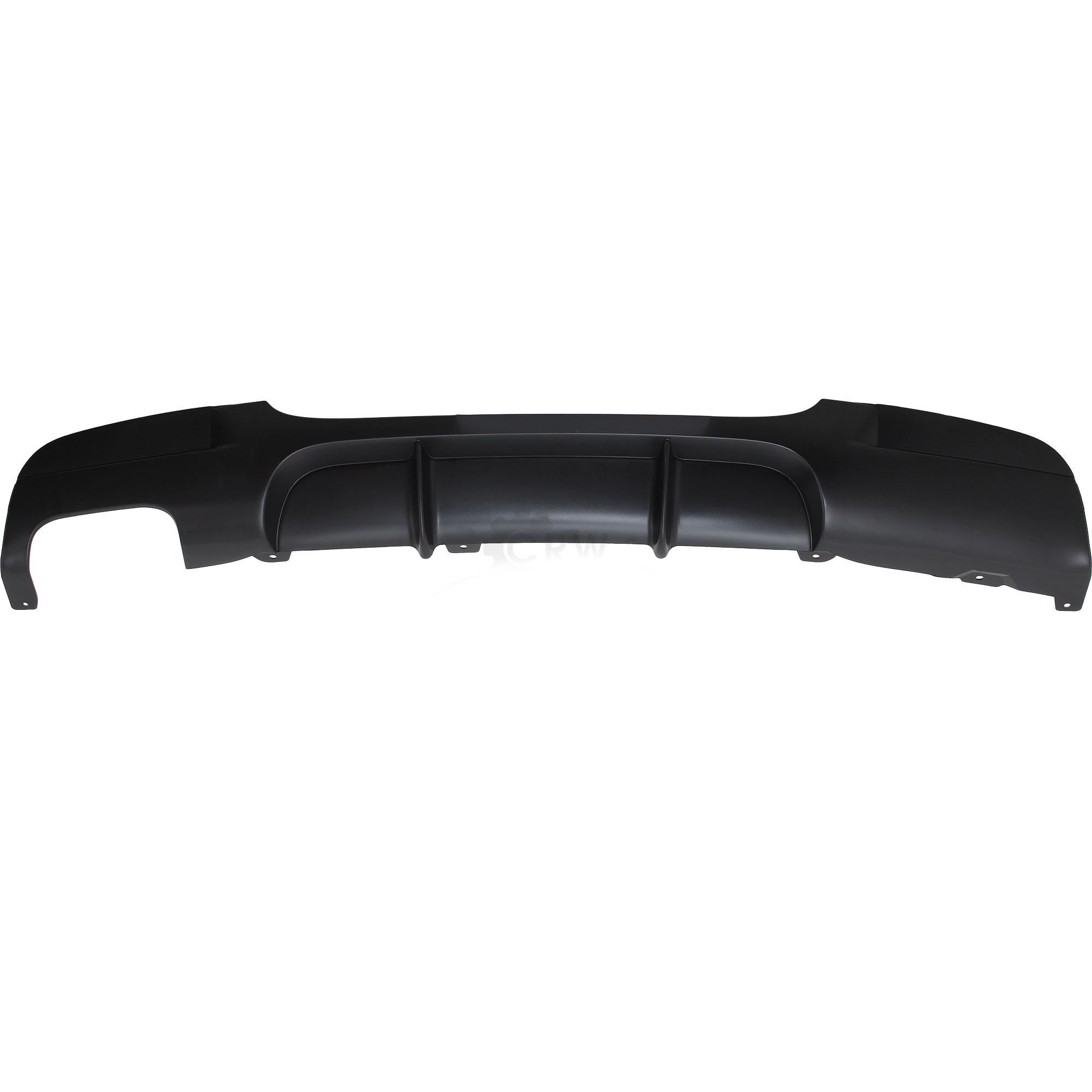 Diffusor Stoßstange hinten für BMW E90 E91 Bj. 05-11 Sport Optik Auspuff links