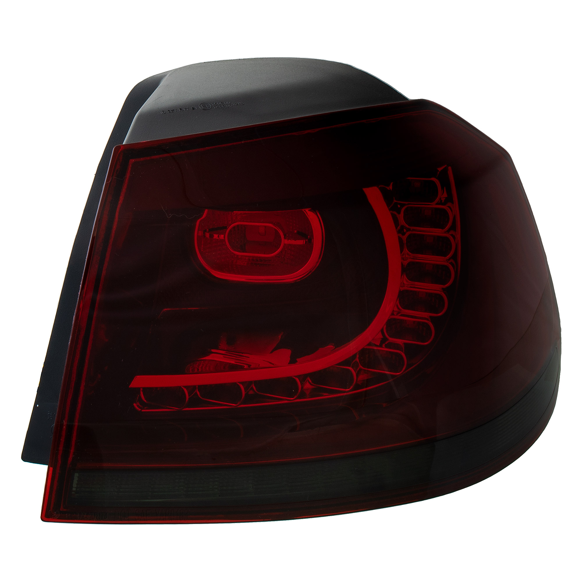 LED Rückleuchten dynamisch Blinker für VW Golf 6 Bj. 08-13 Klarglas kirschrot