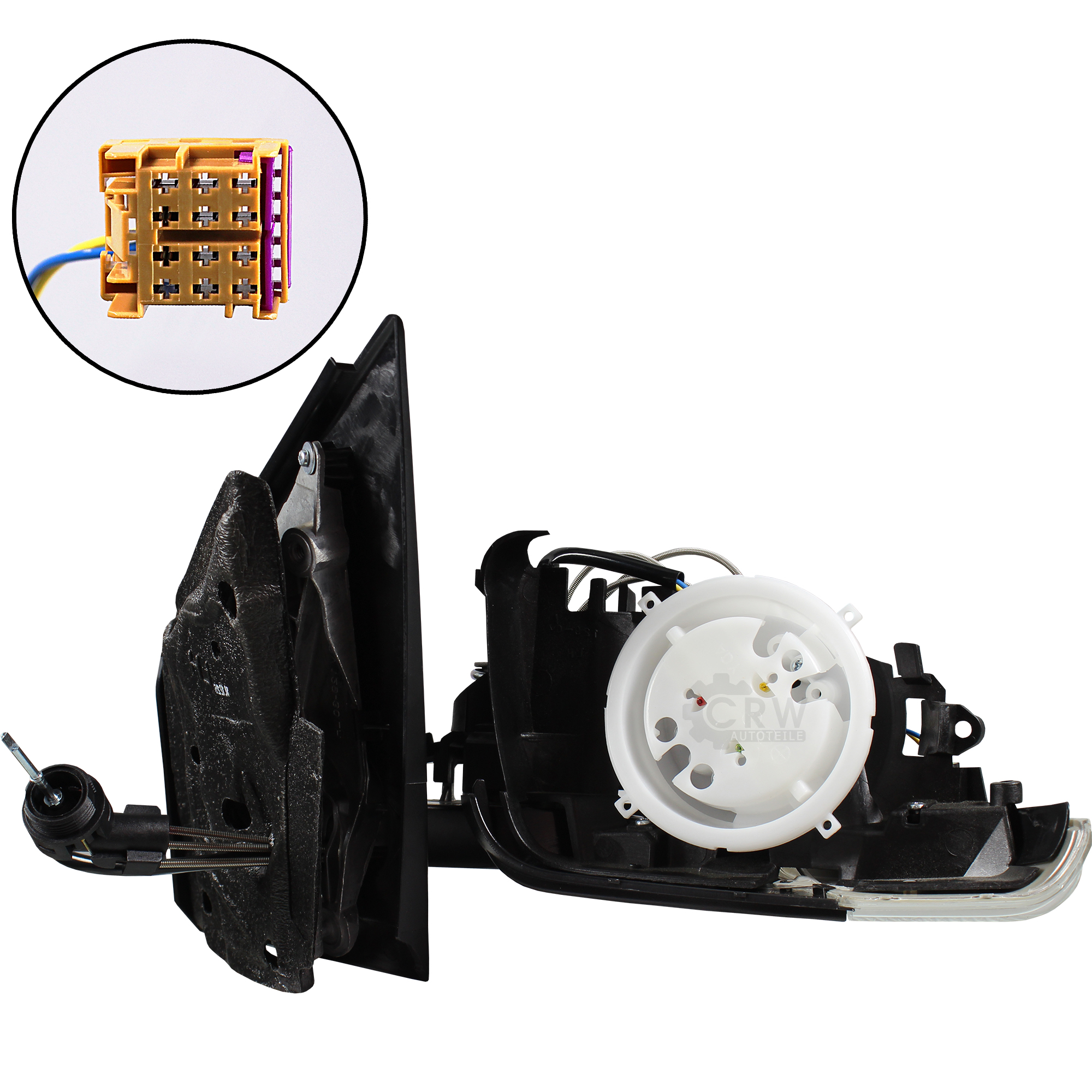 Außenspiegel rechts für VW Polo Typ 9N3 05-09