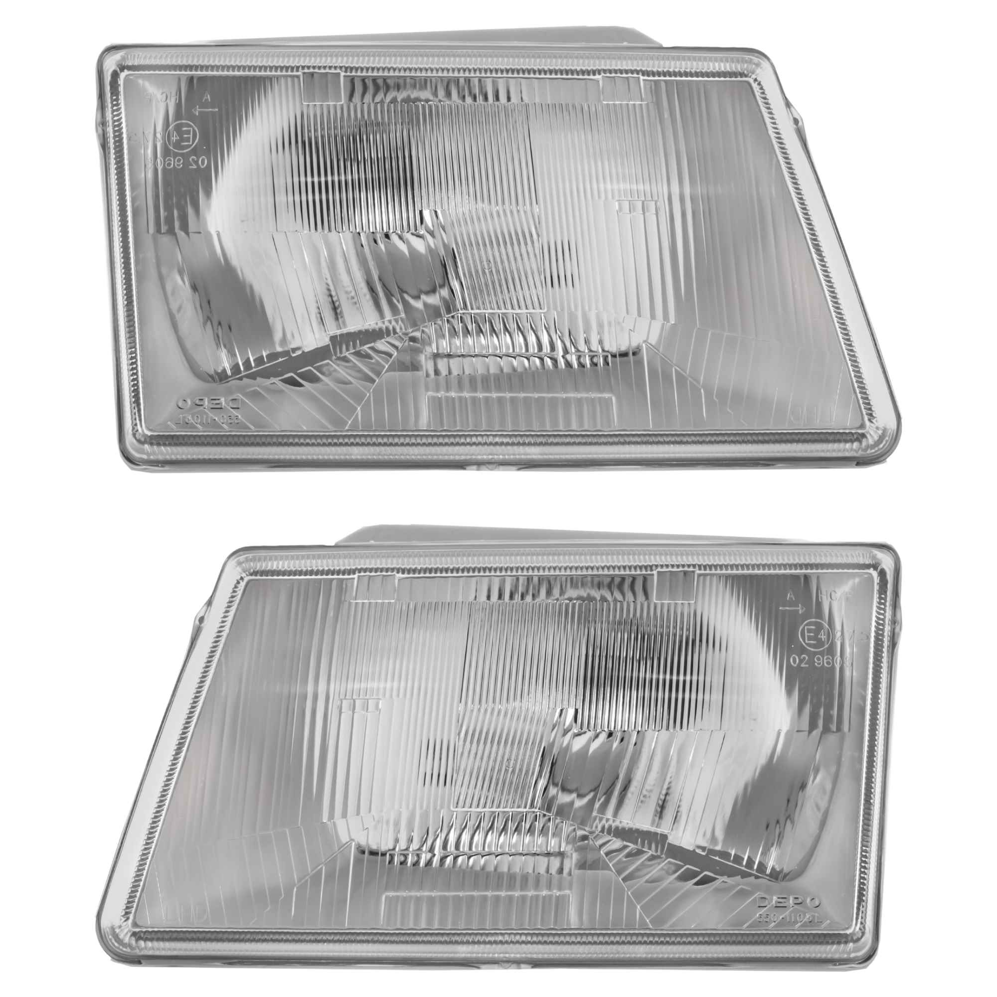 Halogen Scheinwerfer Set links & rechts H4 für Peugeot 309 II I