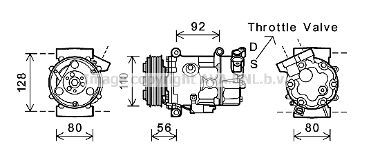Kompressor Klimaanlage für MINI Mini R56 Cabriolet R57 Roadster R59 R55 R60