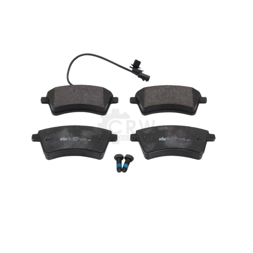 Bremsbelagsatz Scheibenbremse Vorne für Renault Kangoo Express FW0/1_ 1.5 dCi
