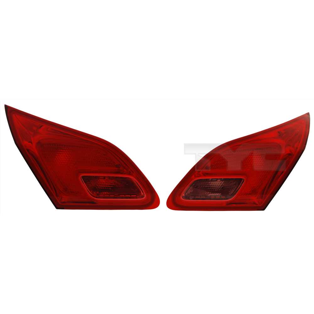 Rückleuchte Heckleuchte Rücklicht rechts innerer Teil für Opel Astra J P10