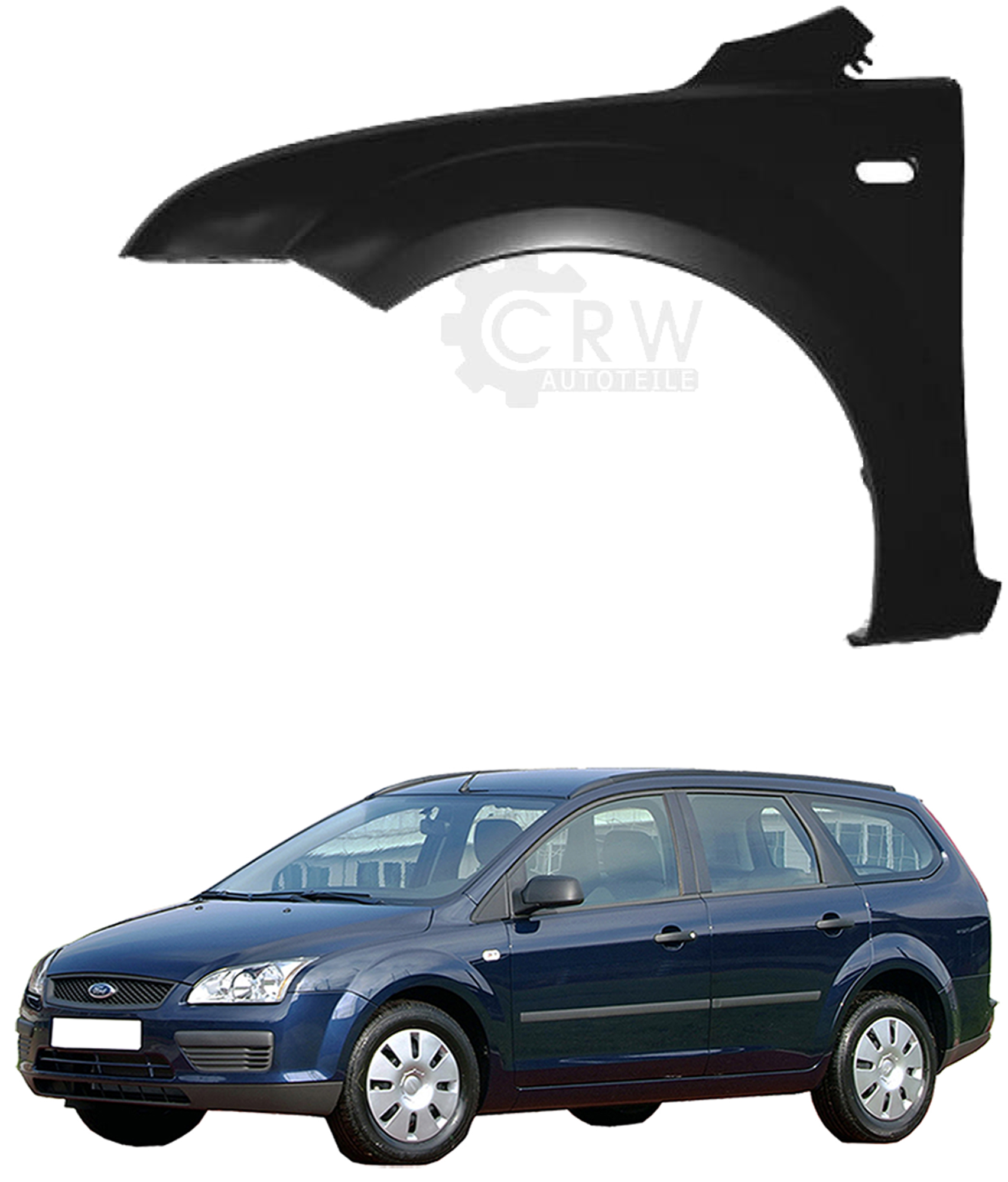 Kotflügel links passend für Ford Focus II DA_ HCP DP 1.6 FFS