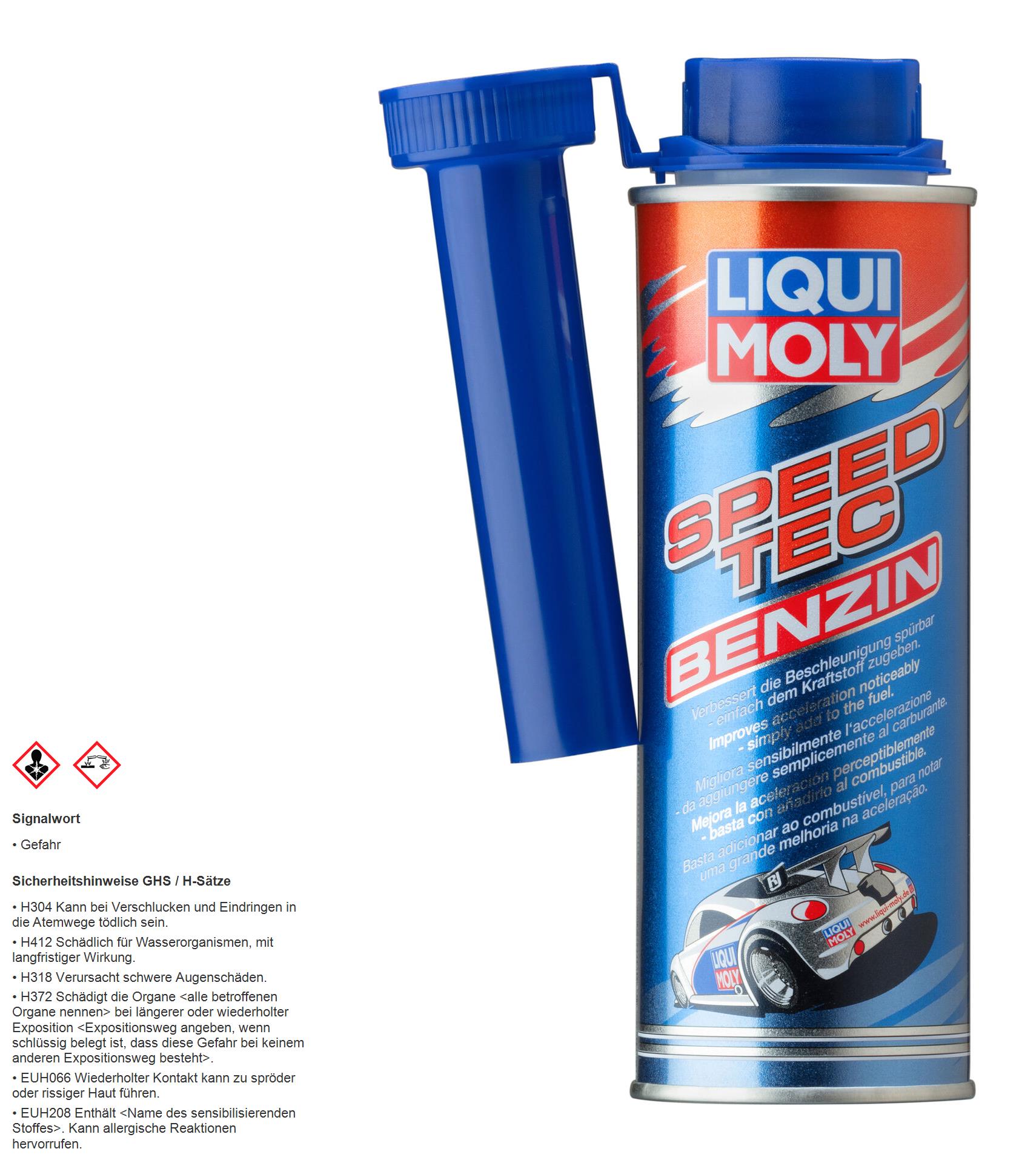 LIQUI MOLY MotorClean Cera Tec und Speed Benzin