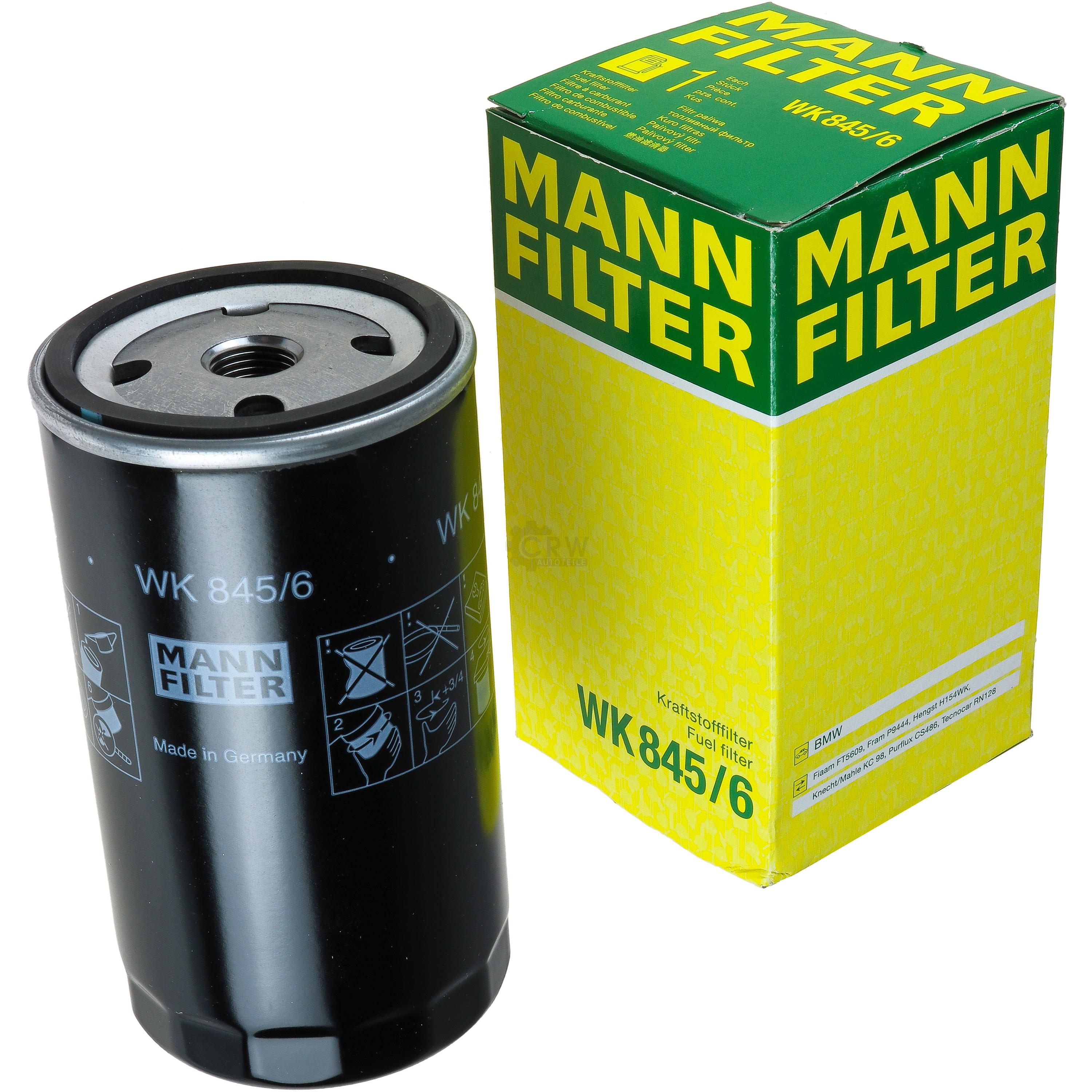 MANN-FILTER Kraftstofffilter WK 845/6 Fuel Filter