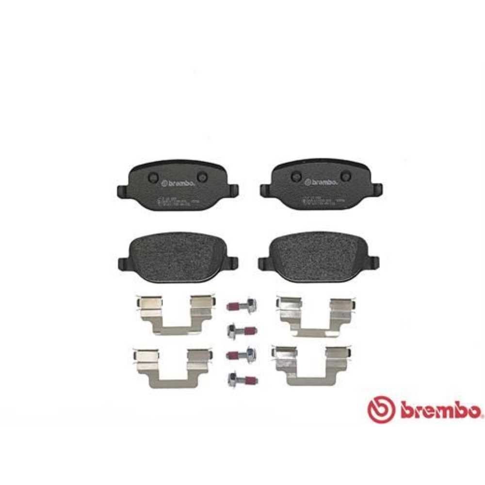 BREMBO Bremsbelagsatz Scheibenbremse hinten für Alfa Romeo 159 Sportwagon