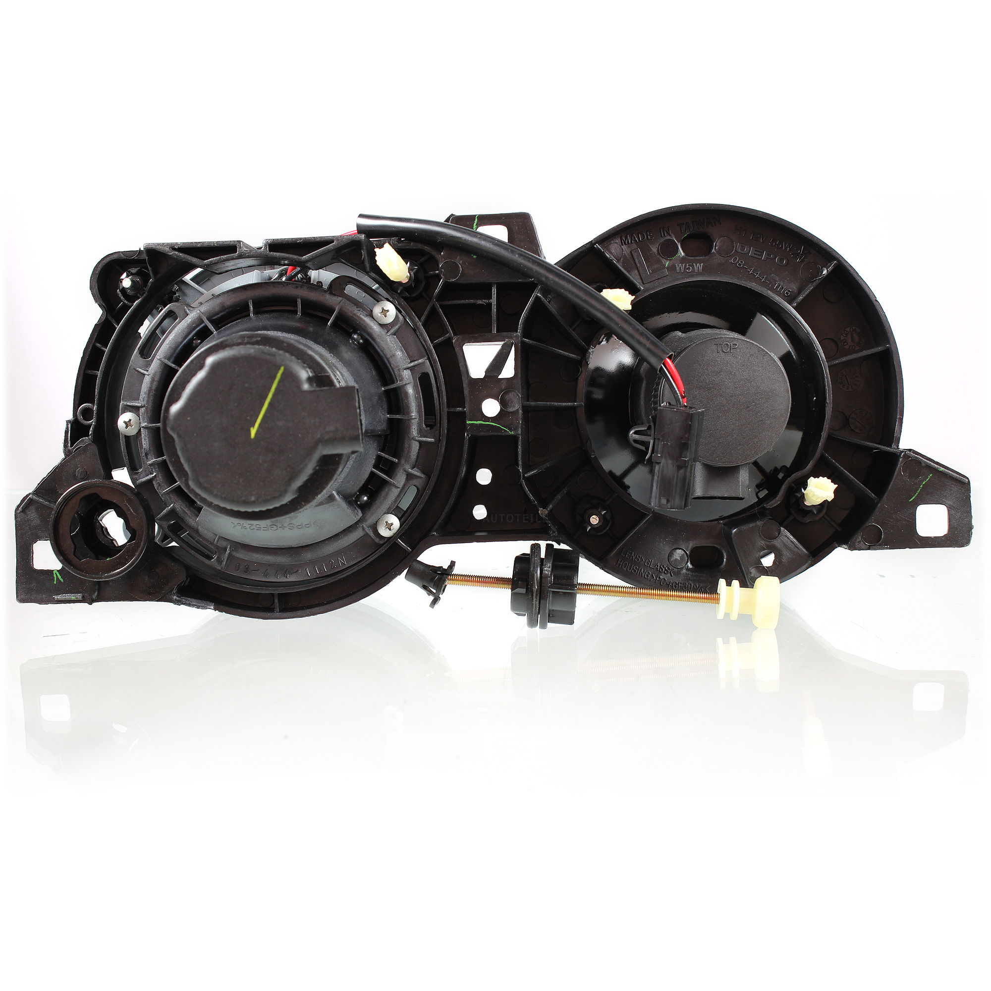 Halogen Scheinwerfer Set für BMW 3 E30 Bj. 09/87-01/92 H1 FUP