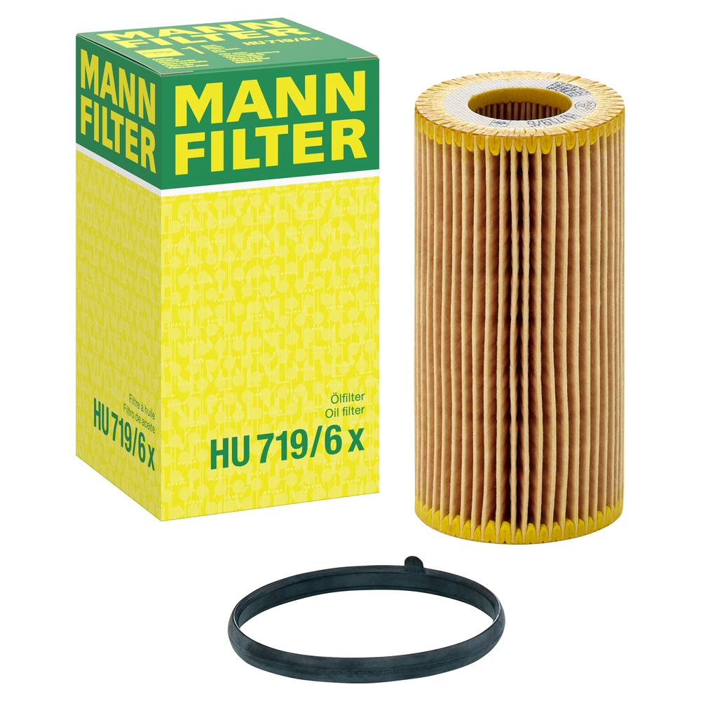 MANN-FILTER HU 719/6 x Ölfilter für VW Golf V 1K1 EOS 1F7 1F8 3C5 1T1 1T2