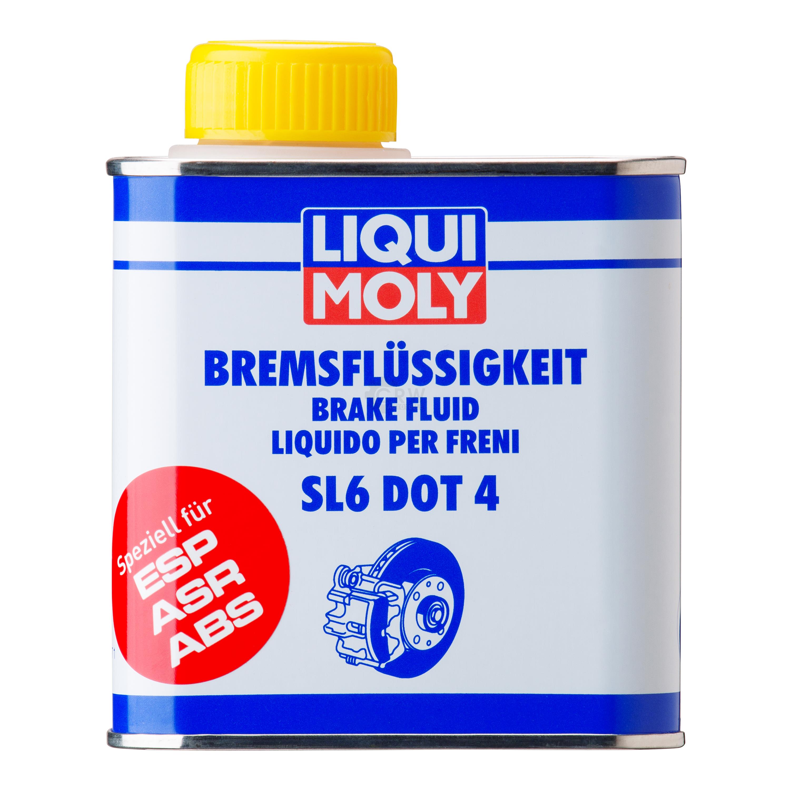Liqui Moly Bremsflüssigkeit SL6 DOT 4 Bremsen Flüssigkeit Brake Fluid 500 ml
