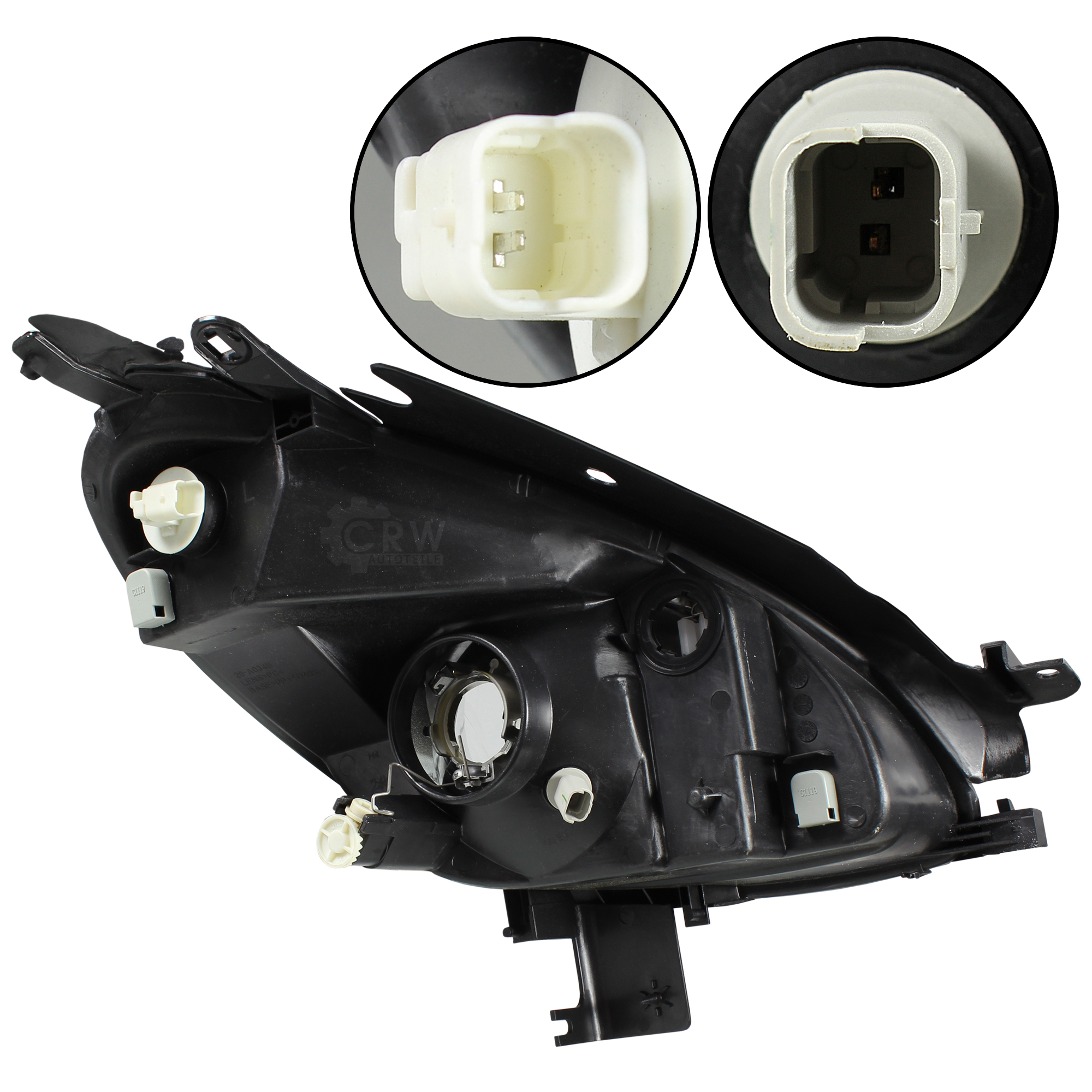 Scheinwerfer Set Citroen Xsara Picasso N68 Bj. 99-04 H4 für elektrische LWR