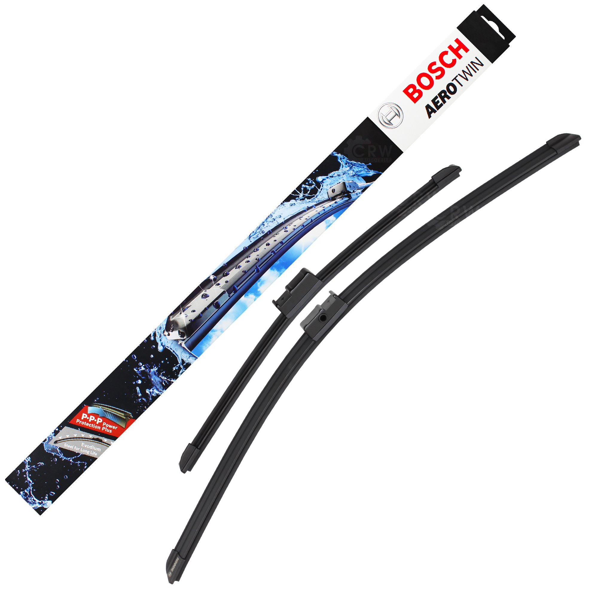  Scheibenwischer Wischblatt 3397118977 650mm/425mm AeroTwin SET BOSCH A977S