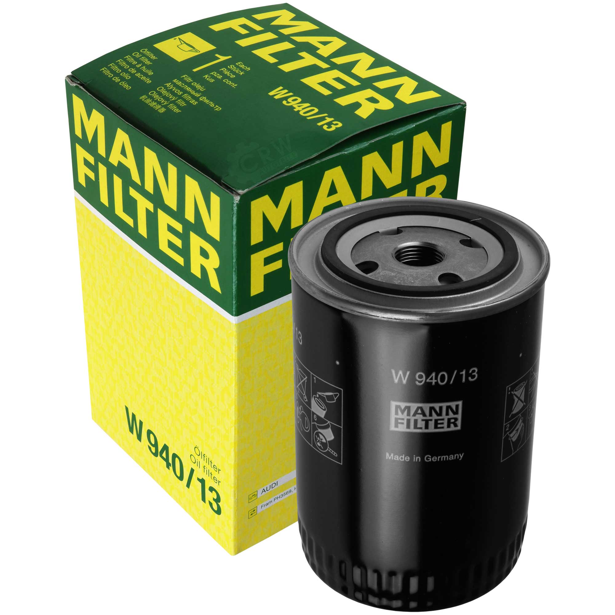MANN-FILTER Ölfilter W 940/13 Oil Filter