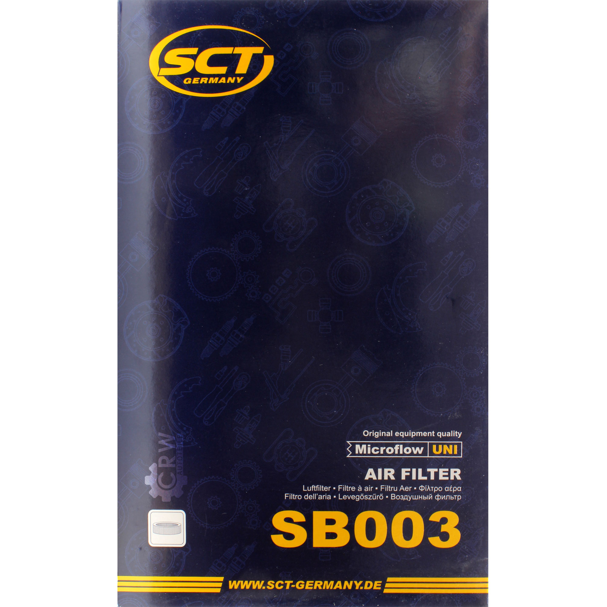 SCT Luftfilter Motorluftfilter SB 003 Air Filter