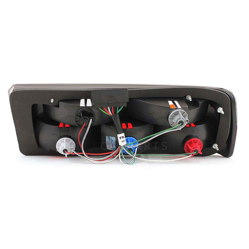 Rückleuchten Set links & rechts für BMW E30 3er Cabrio 82-87 klar Rot / Weiß K54