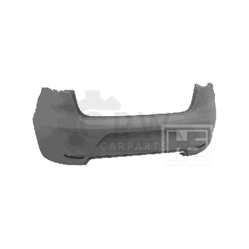 Stoßstange hinten grundiert für Seat Ibiza 6L Facelift Bj. 06-09 / Neuteil 