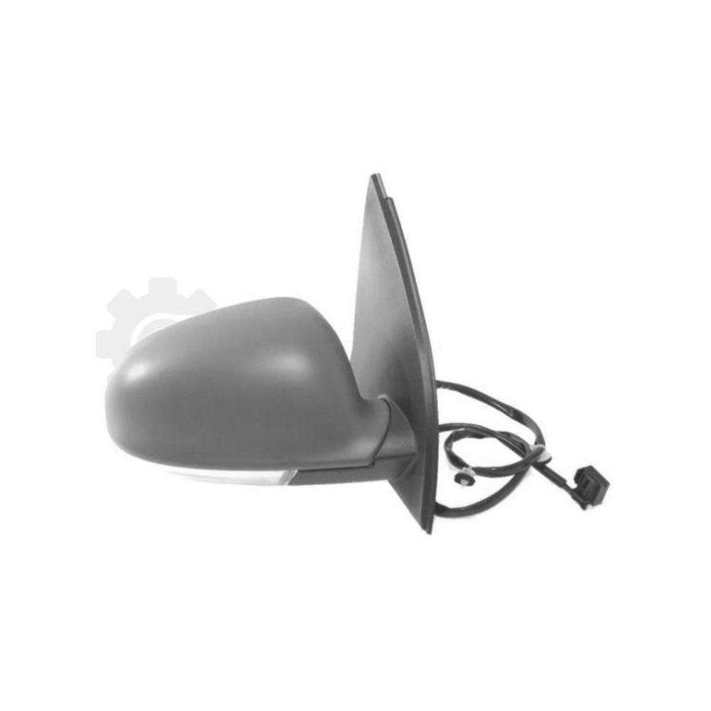 Außenspiegel komplett Rechts für VW GOLF V (1K1) elektrisch verstellbar konvex