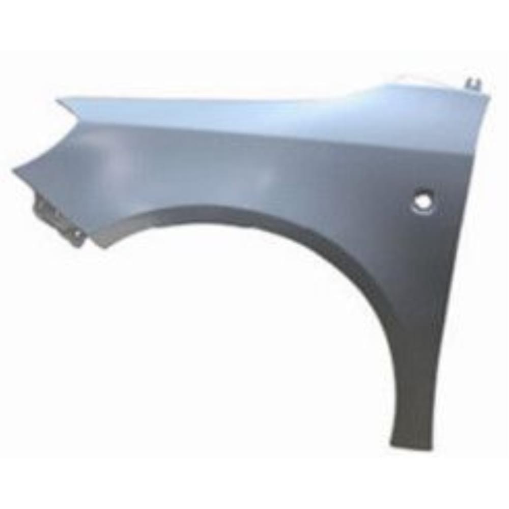 Kotflügel vorne links mit Blinkerloch unlackiert für Skoda Fabia II 542