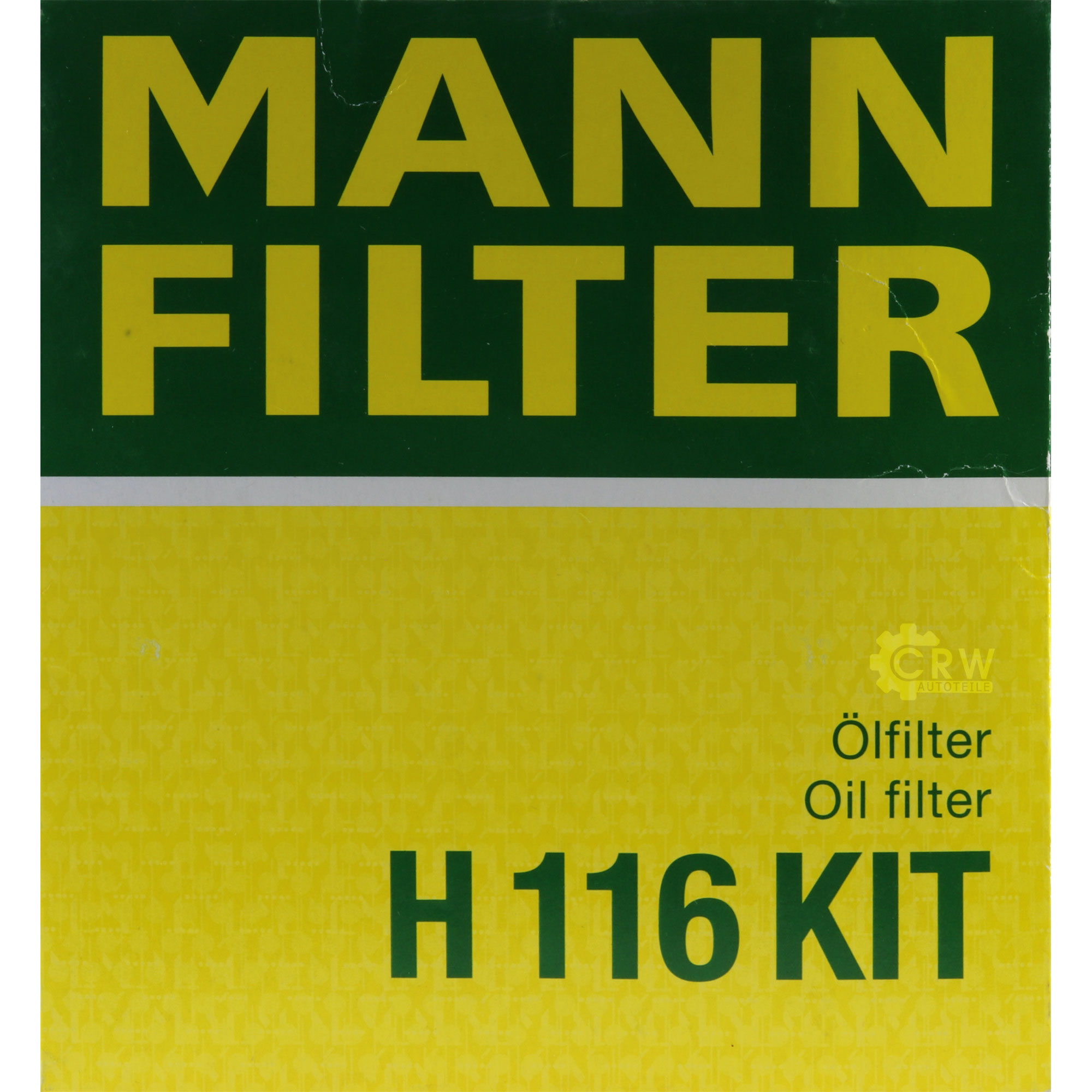 MANN-FILTER Getriebeölfilter für Automatikgetriebe H 116 KIT