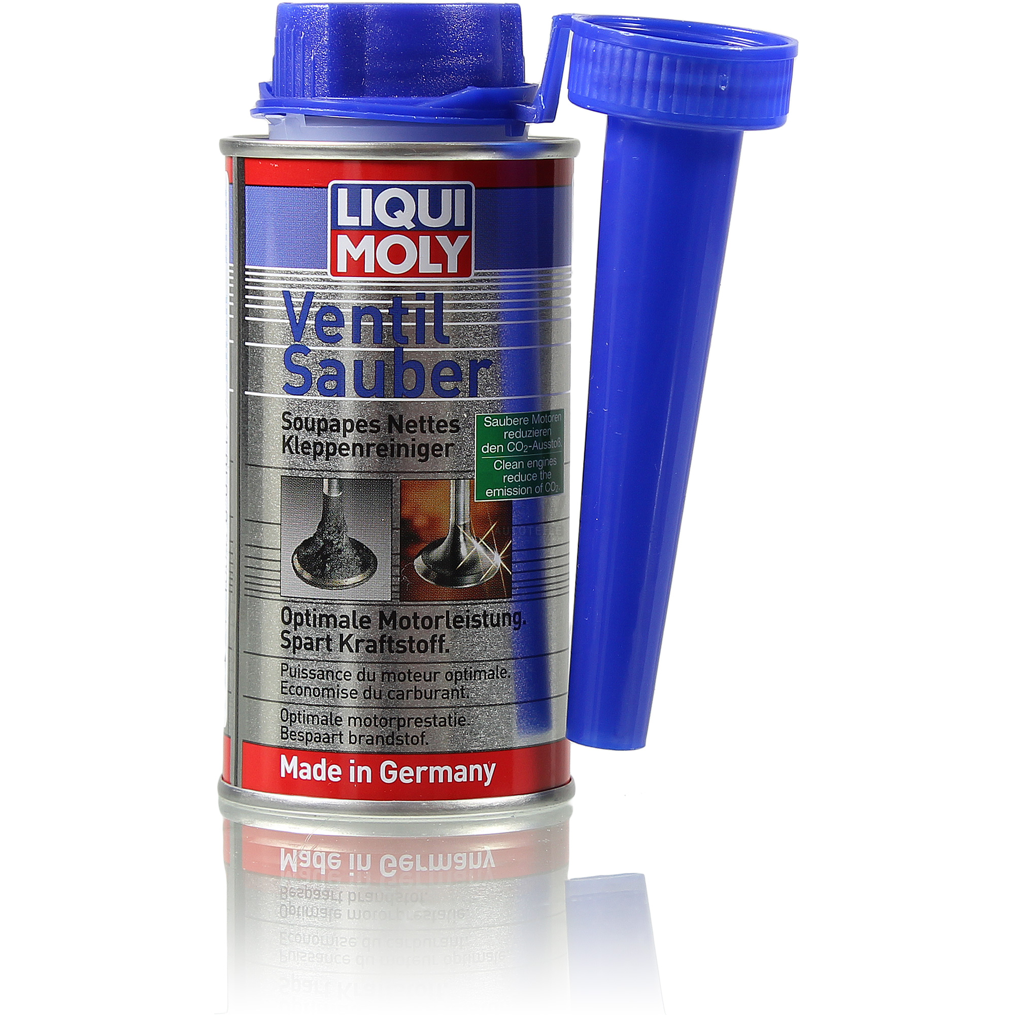 LIQUI MOLY Ventil Sauber MotorClean MotorProtect und Cera Tec