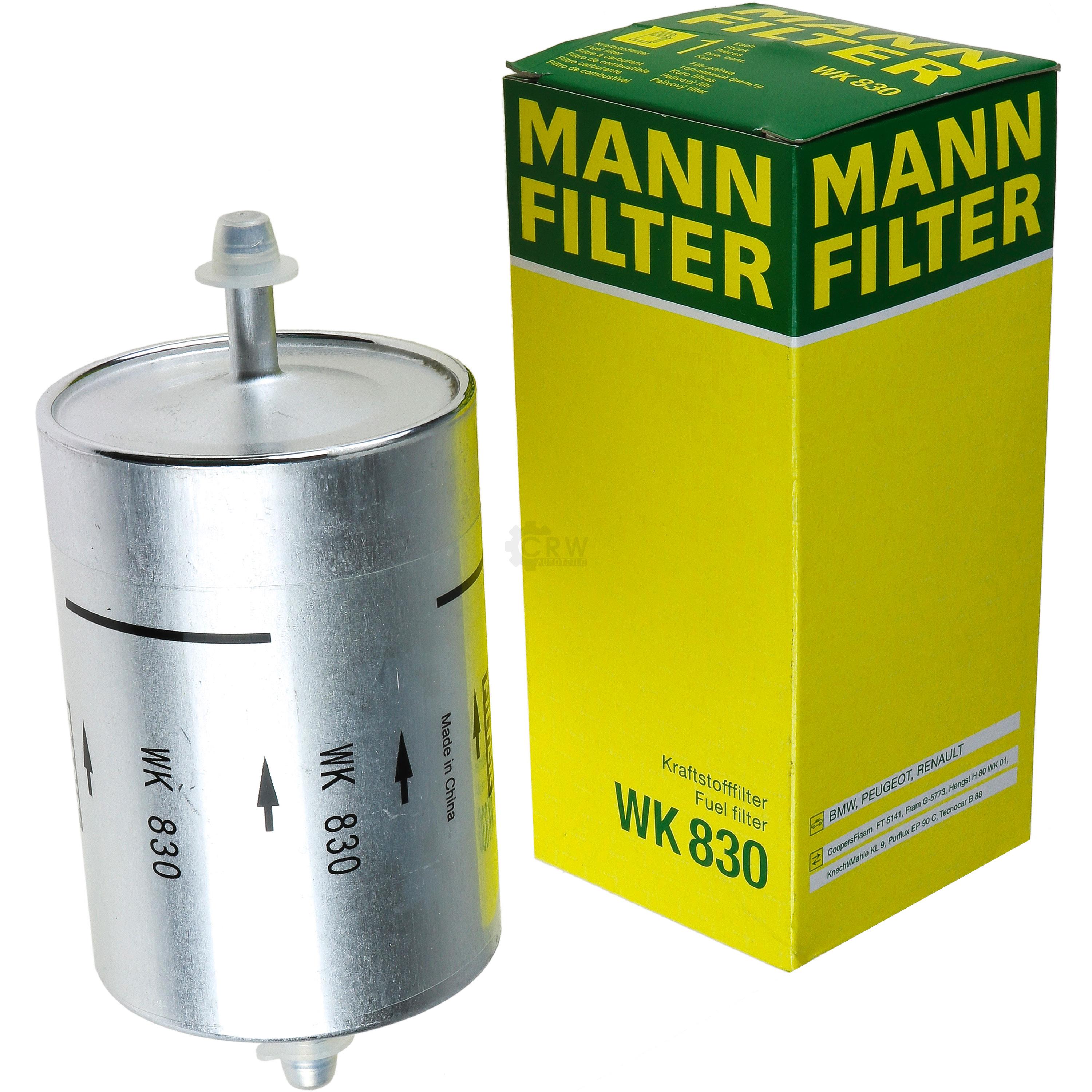 MANN-FILTER Kraftstofffilter WK 830 Fuel Filter