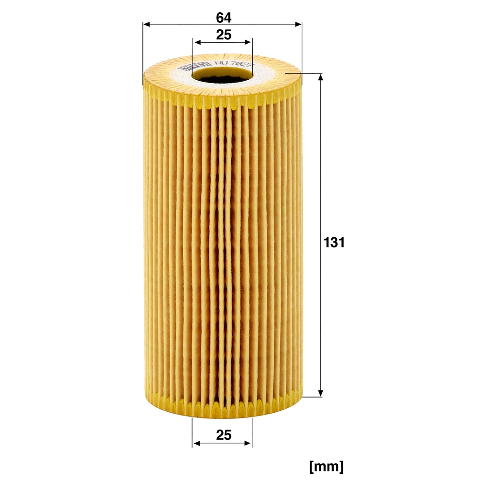 MANN-FILTER HU 7027 z Ölfilter für KIA Sorento III UM XM SL QL QLE Hyundai