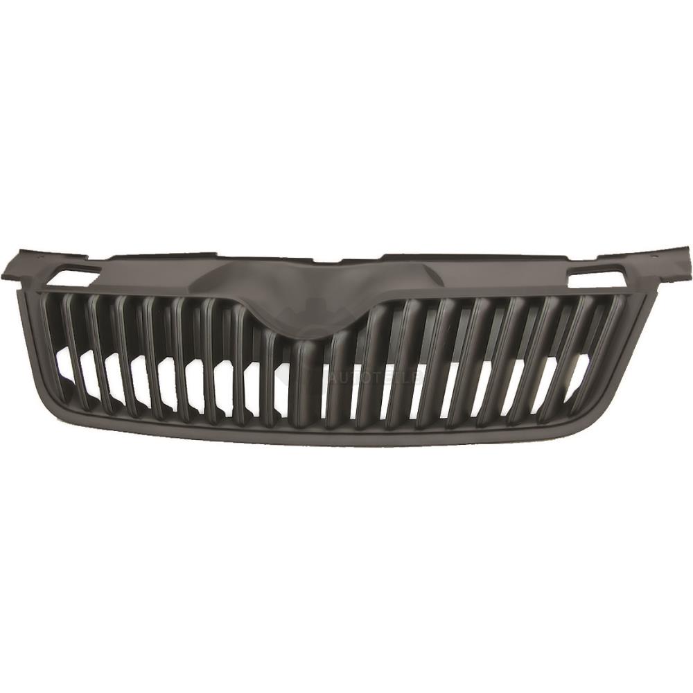 Kühlergrill Grill Frontgrill für Skoda Roomster / Fabia 5J Bj. 10->> schwarz