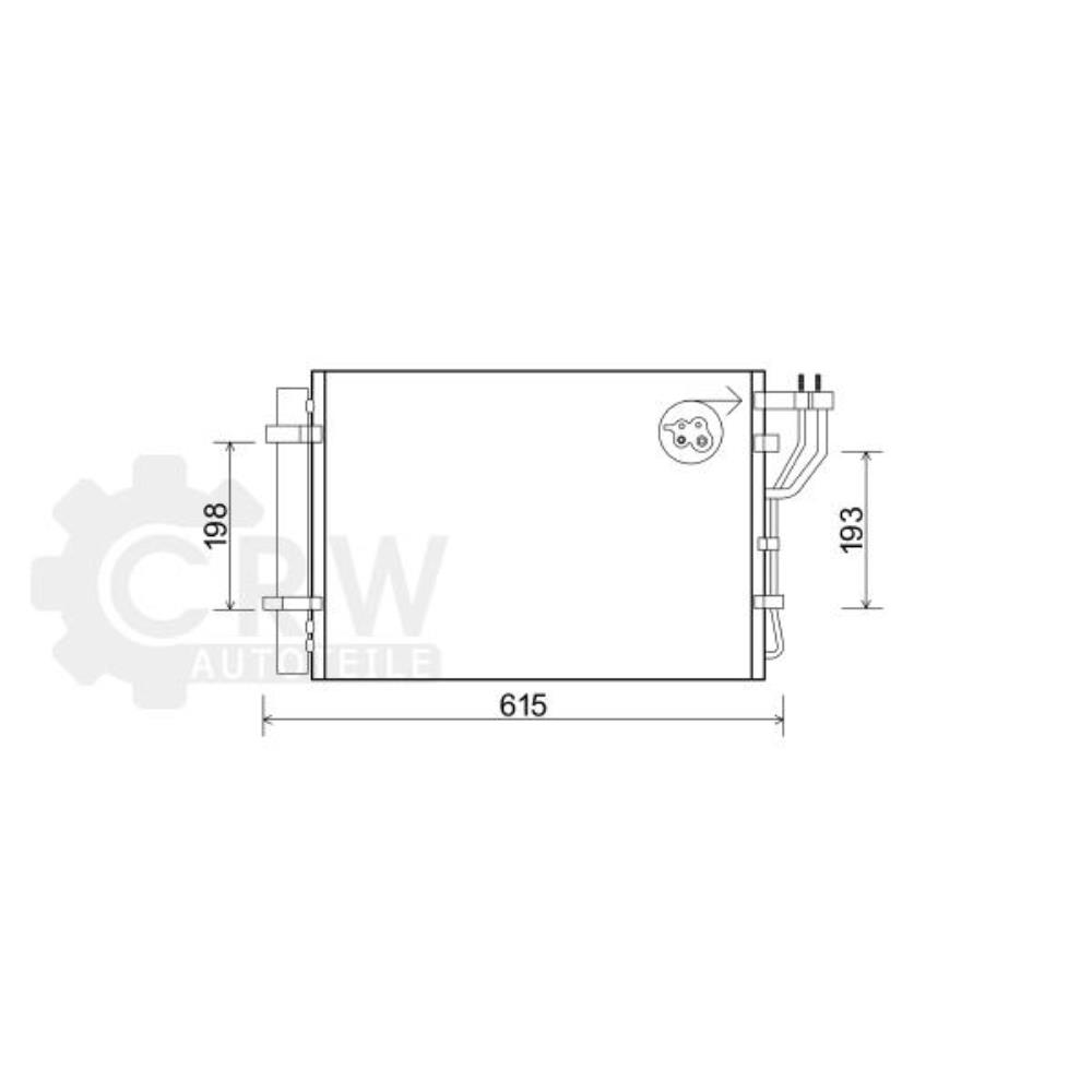Kondensator Klimaanlage Klimakondensator für KIA Venga YN Hyundai IX20 JC