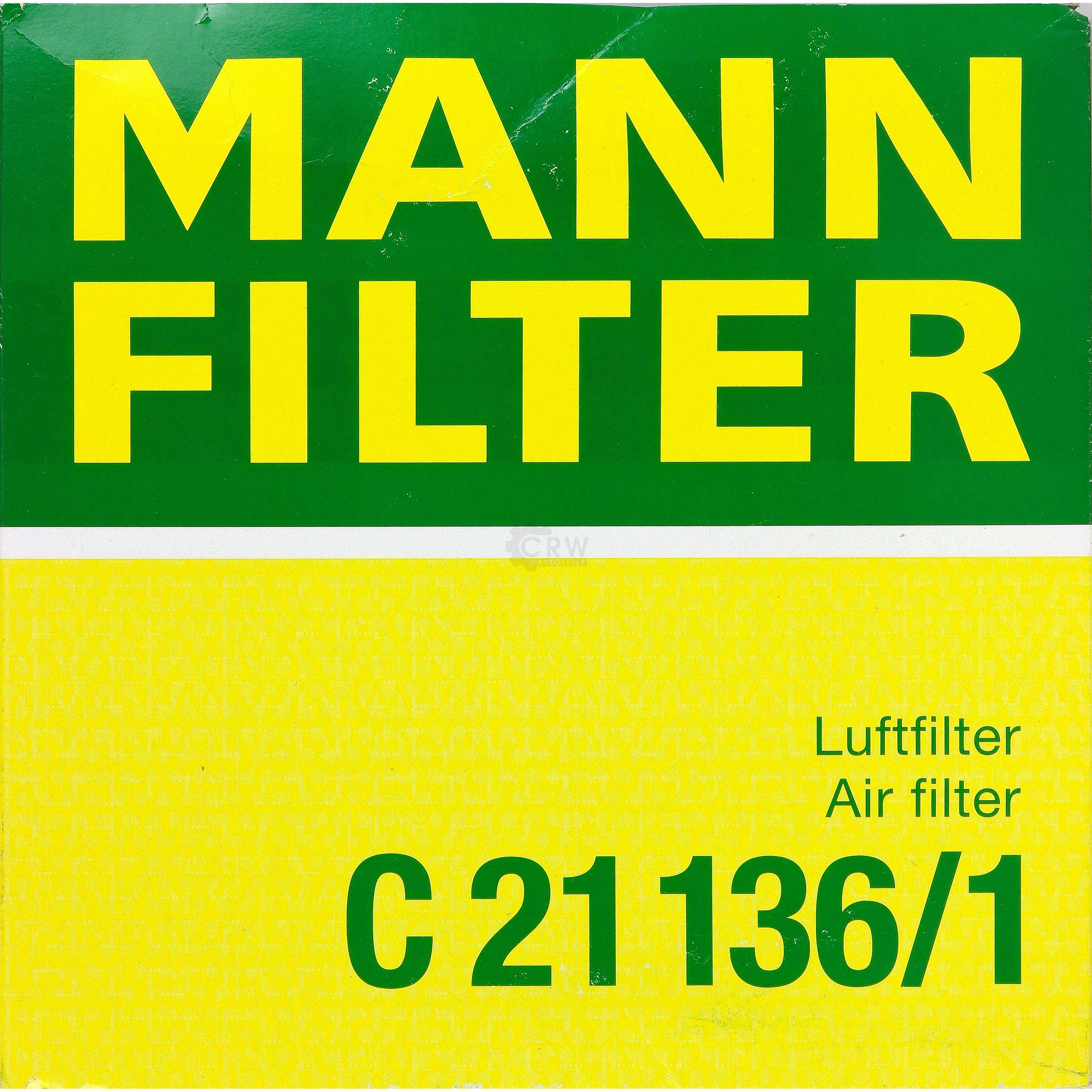 MANN-FILTER Luftfilter für Opel Meriva B Großraumlimousine S10 1.4 1.7 CDTi 1.3