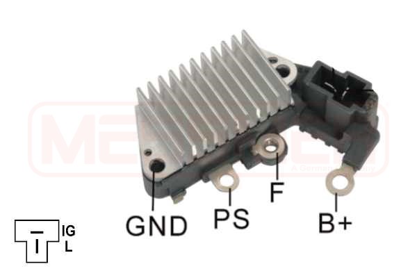 ERA Generatorregler Lichtmaschinenregler 14.4V für Piaggio Porter Kasten