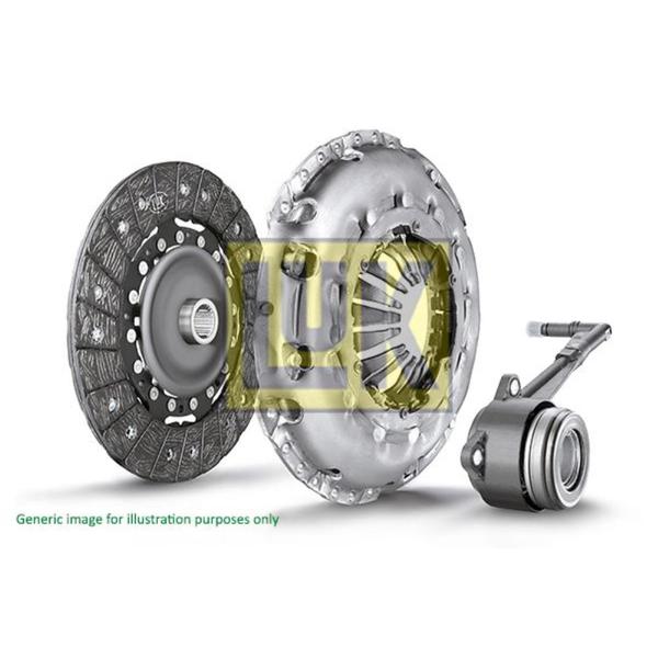 LuK Kupplungssatz für Peugeot Boxer Kasten 250 290 160 MultiJet 2.3 D 250_
