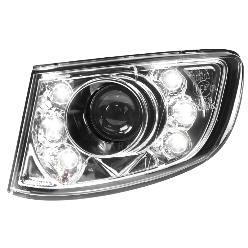 Nebelscheinwerfer für BMW  E92 E93 klar + LED mit Tagfahrlicht R87 Zulassung LKO