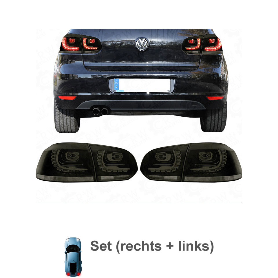 2 x Rückleuchten Heckleuchte passend für VW Golf VI 5K1
