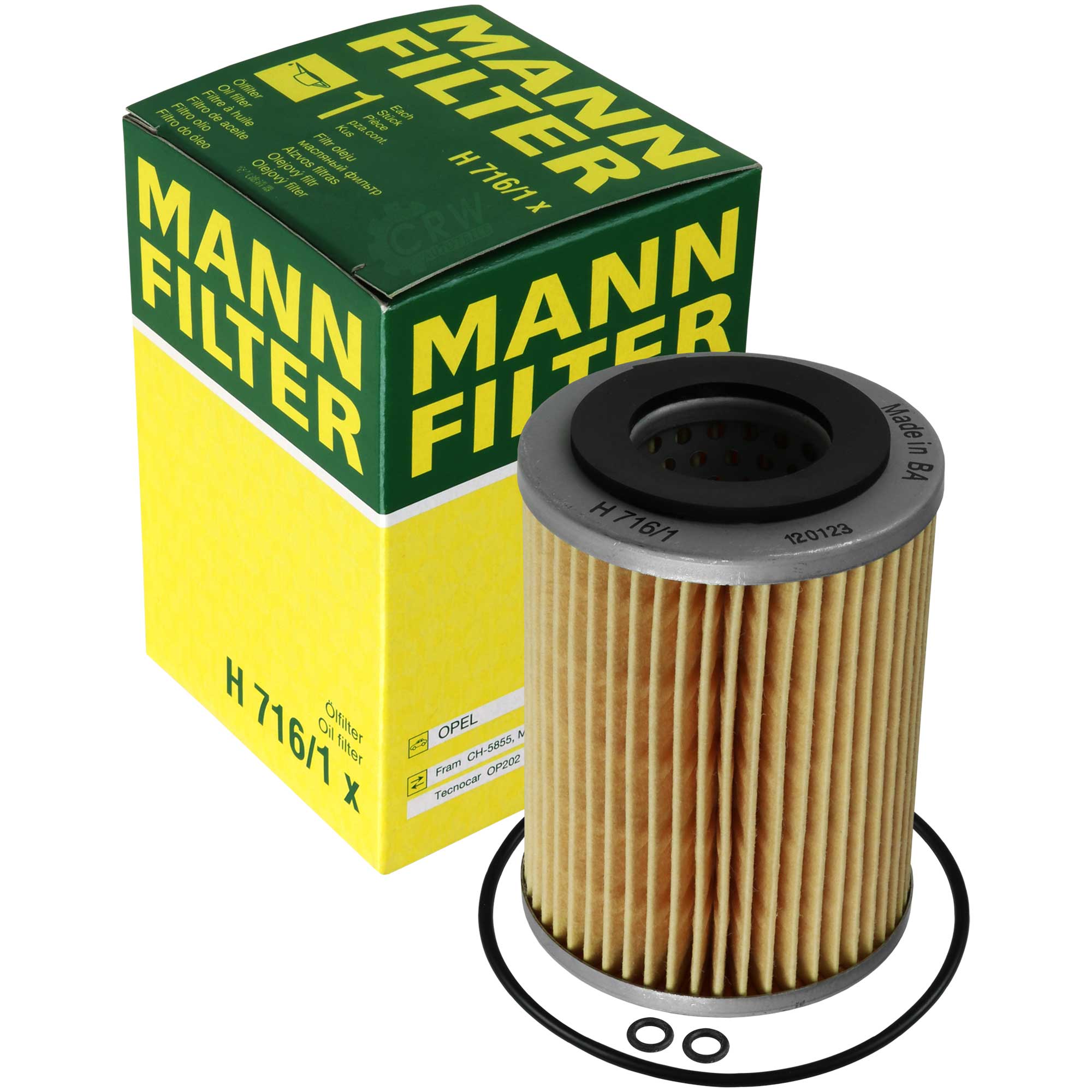 MANN-FILTER Ölfilter für Opel Vectra B Caravan 31_ 2.0 Di 16V J96 38_