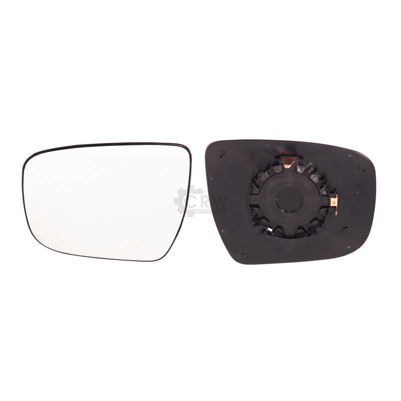 ALKAR Spiegelglas Außenspiegel links passend für Nissan Juke F15 6401624