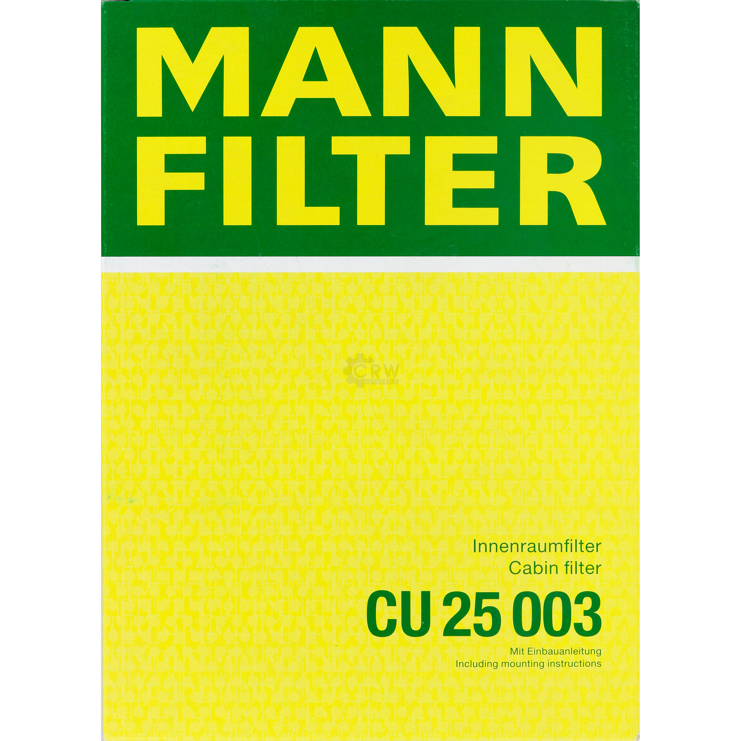 MANN-FILTER PAKET für Nissan Qashqai J11 J11_ 1.5 dCi 1.6 DIG-T II