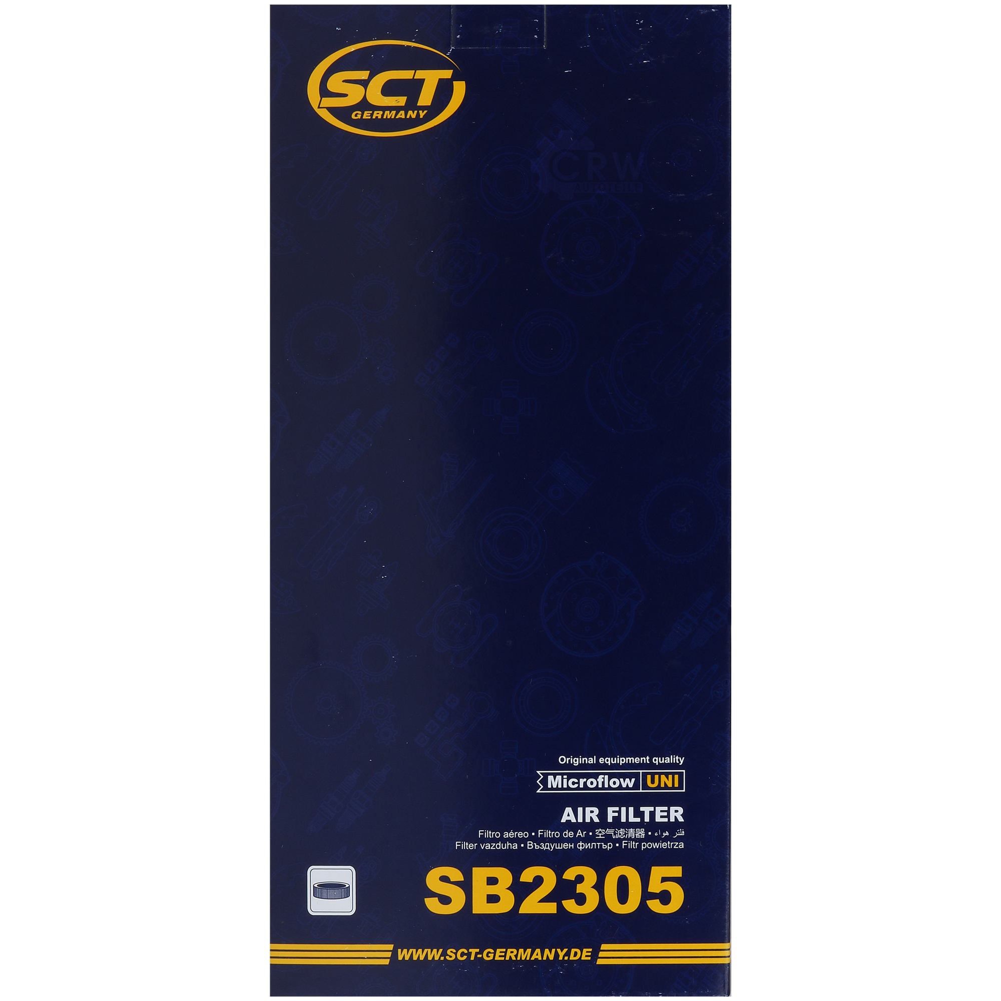 SCT Luftfilter Motorluftfilter SB 2305 Air Filter