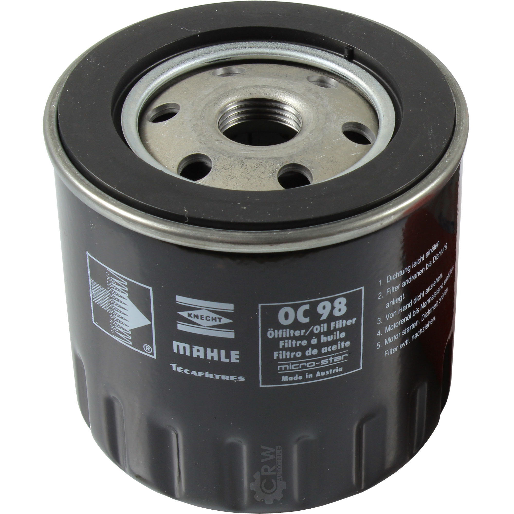 Ölfilter OC 98 für Peugeot 104 Coupe 205 II 20A/C 581D Citroën Visa Cabriolet C15 VD-_ XB-_