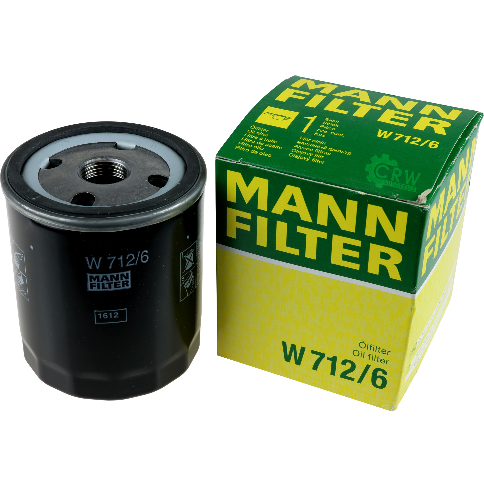MANN-FILTER Ölfilter W 712/6 Oil Filter