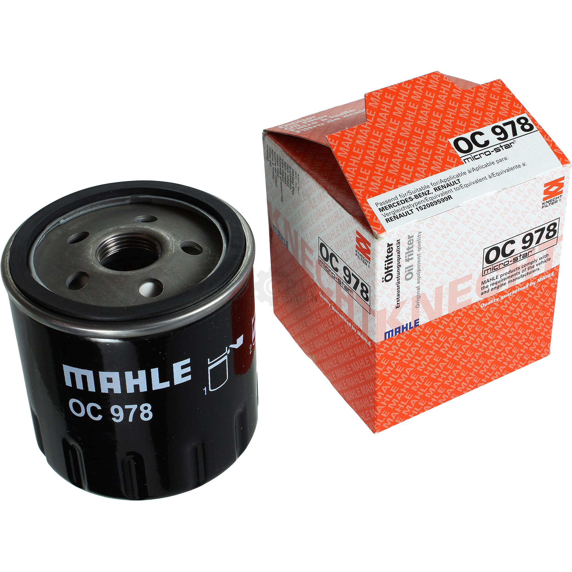MAHLE / KNECHT Ölfilter OC 978 Oil Filter