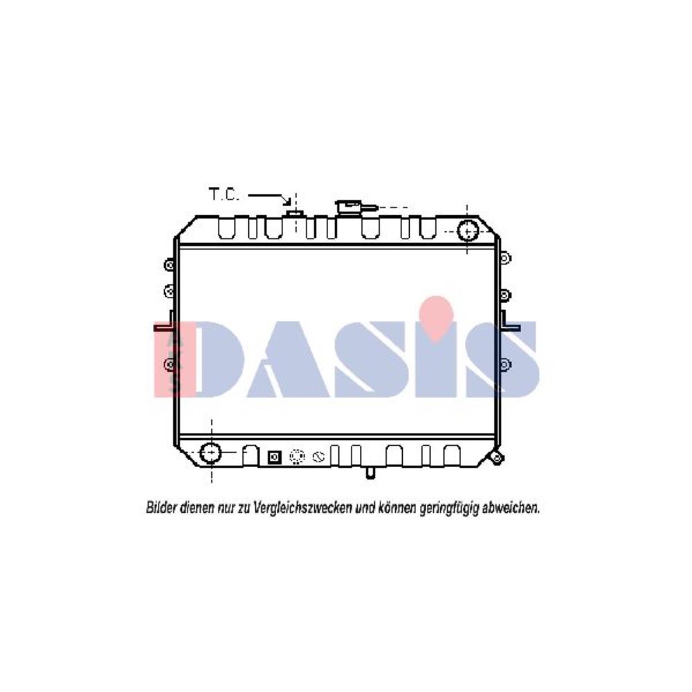 Wasserkühler Motorkühler für Mazda E-Serie Bus SR1 E2000